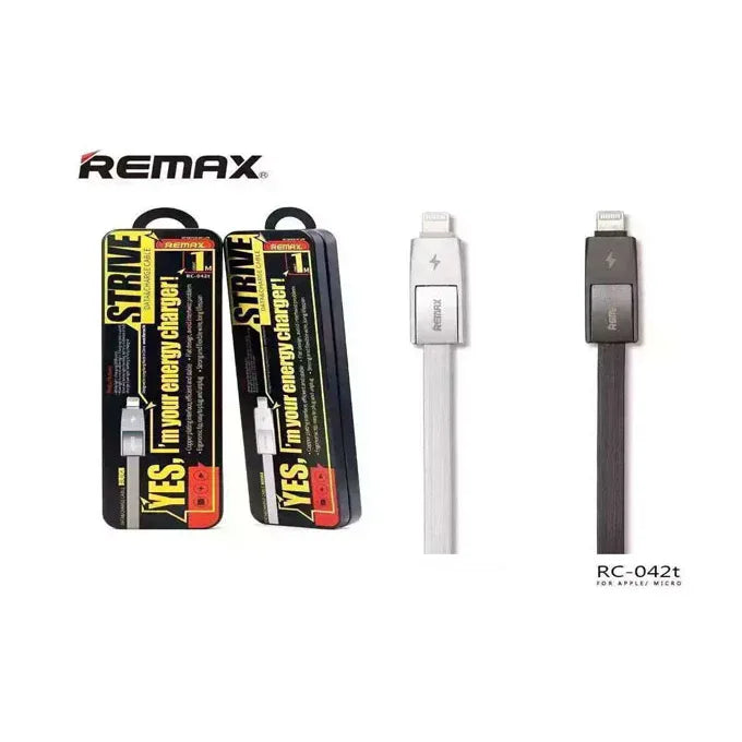 Remax 2in1 strive data&charging cable for iphone & android - Prozone
