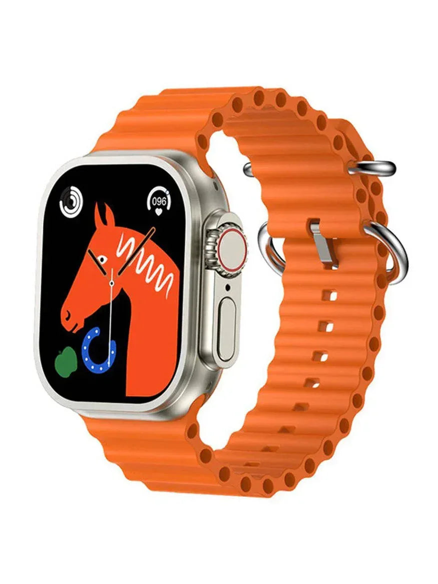 Ts8 Ultra Series 8 Men Women Bluetooth Call Heart Rate Sport Smartwatch WITH FITPRO APP ORANGE - Prozone