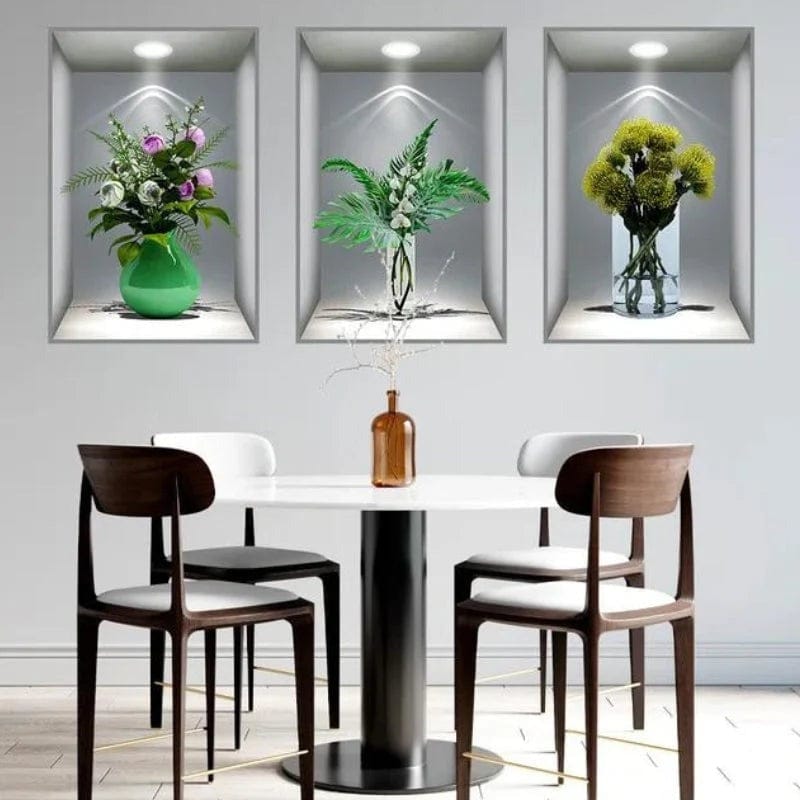 3D Self Adhesive Wall Stickers - Prozone