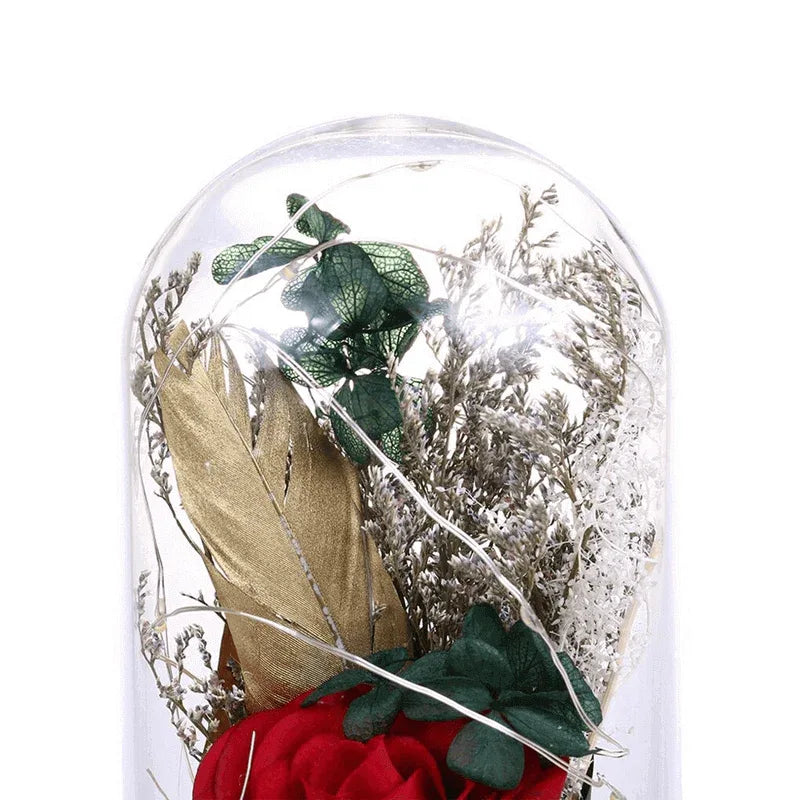Led night light artificial rose string light - Prozone