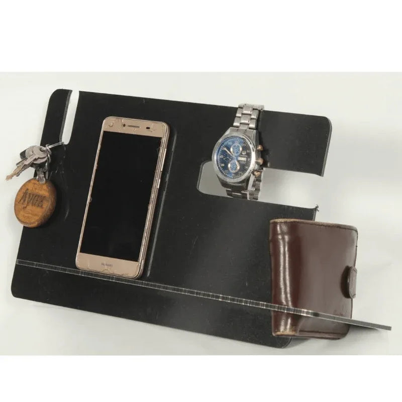 Phone docking station wallet watches holder - Prozone