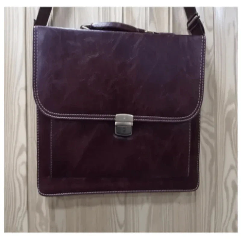 Laptop bag leatherette – brown - Prozone