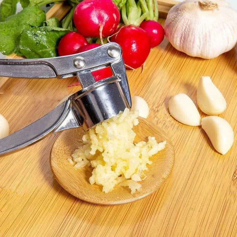 Stainless steel garlic press rocker - Prozone