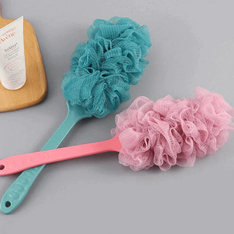 Gentle back scrubber shower pouf - Prozone