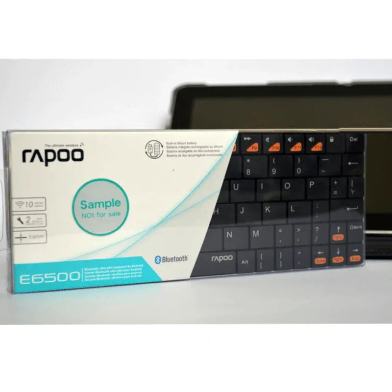 Rapoo e6500 mini ultra thin wireless keyboard - Prozone