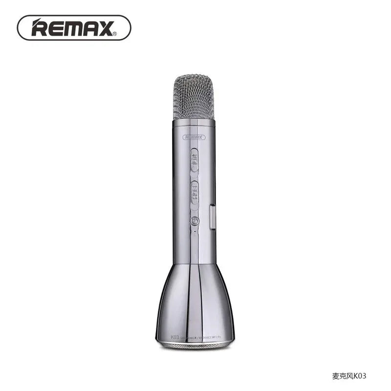 Remax pc k03 wireless microphone bluetooth speaker - Prozone