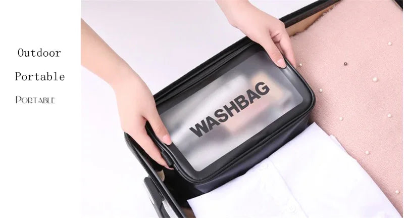 Double layer water-proof travel cosmetic bag - Prozone
