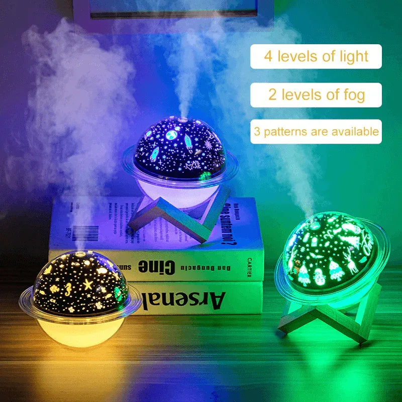 Projection lamp air humidifier aromatherapy - Prozone