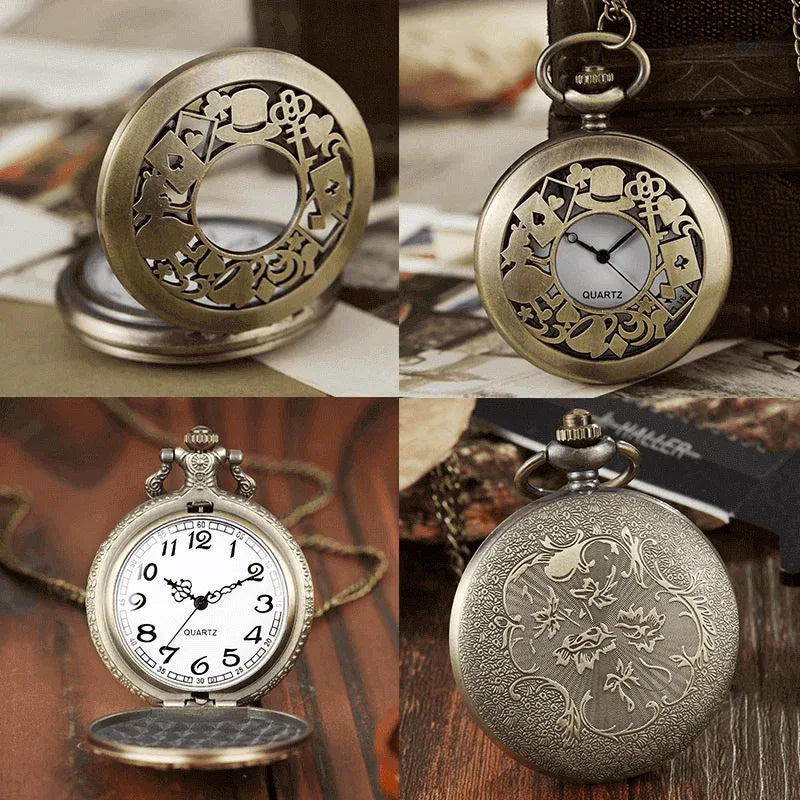 Retro Design Pocket Watch and Necklace - Prozone