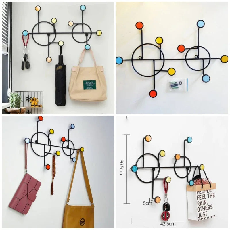 Nordic Style Wall Shelf With Hook - Prozone