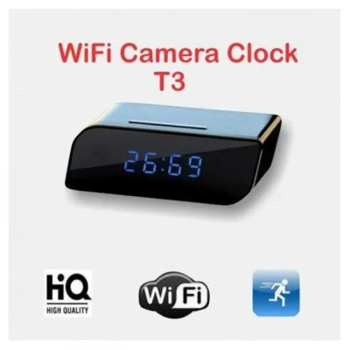 Wireless Wifi IP 1080P HD Clock Camera