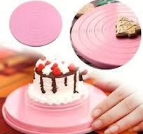 Cake rotary table mini plastic fondant - Prozone