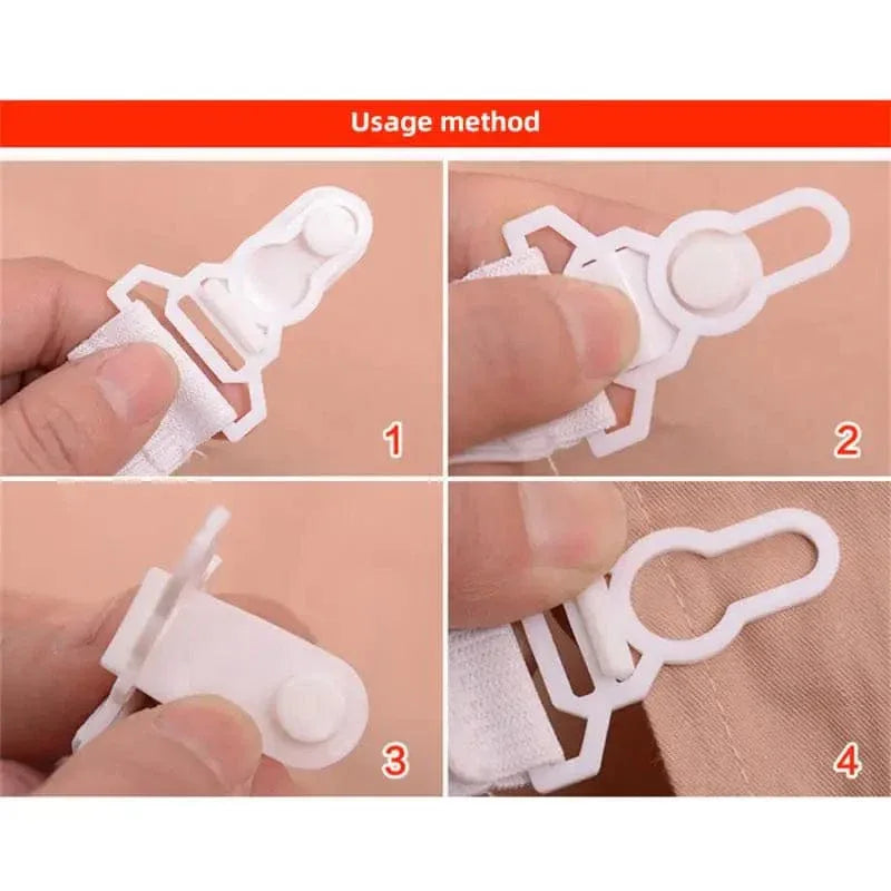 4pcs set adjustable bed sheet fixing clip - Prozone