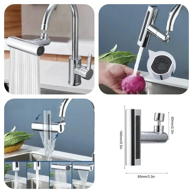 Pressurized kitchen sink waterfall faucet - Prozone