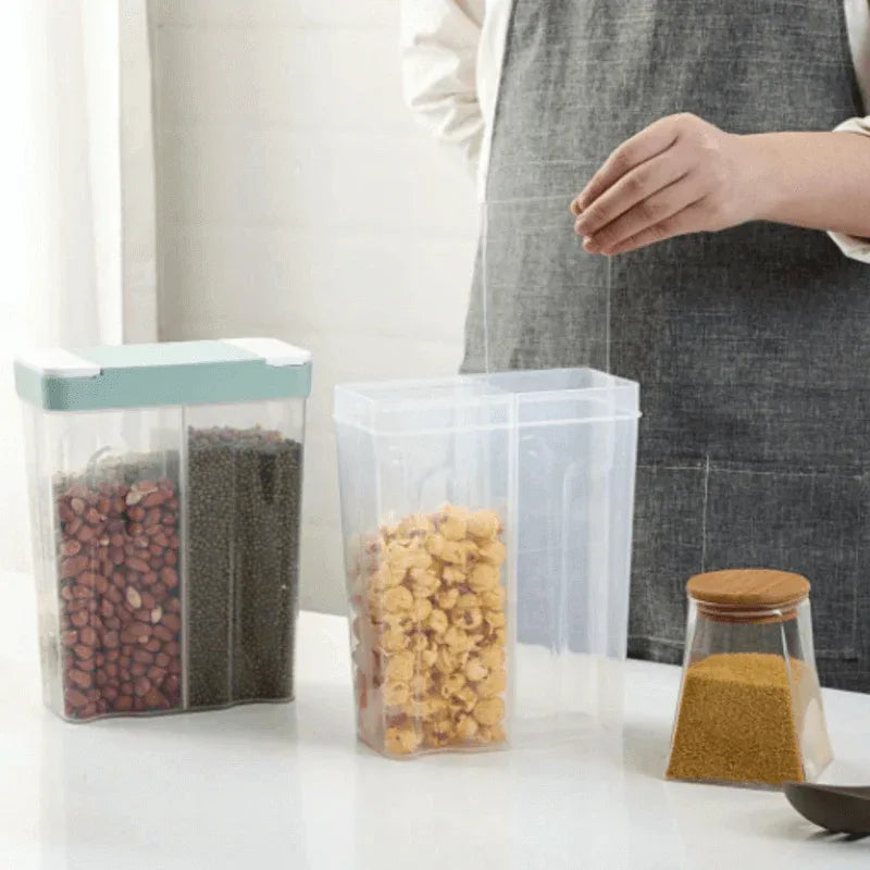 1-4 grid clear kitchen storage containers - Prozone