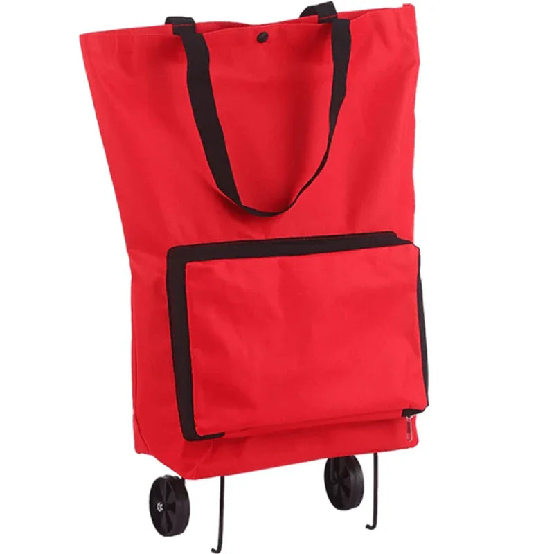 Foldable trolley bag grocery bags with wheels - Prozone