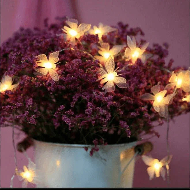 10 led butterfly fairy lights - Prozone