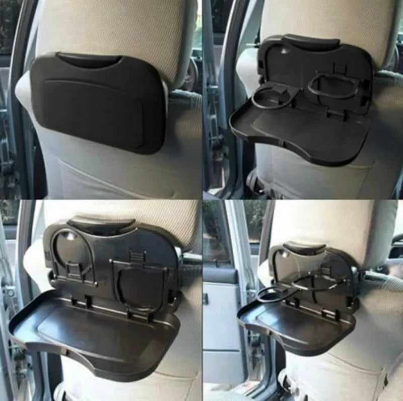 1pcs folding auto car back seat table drink food cup tray - Prozone