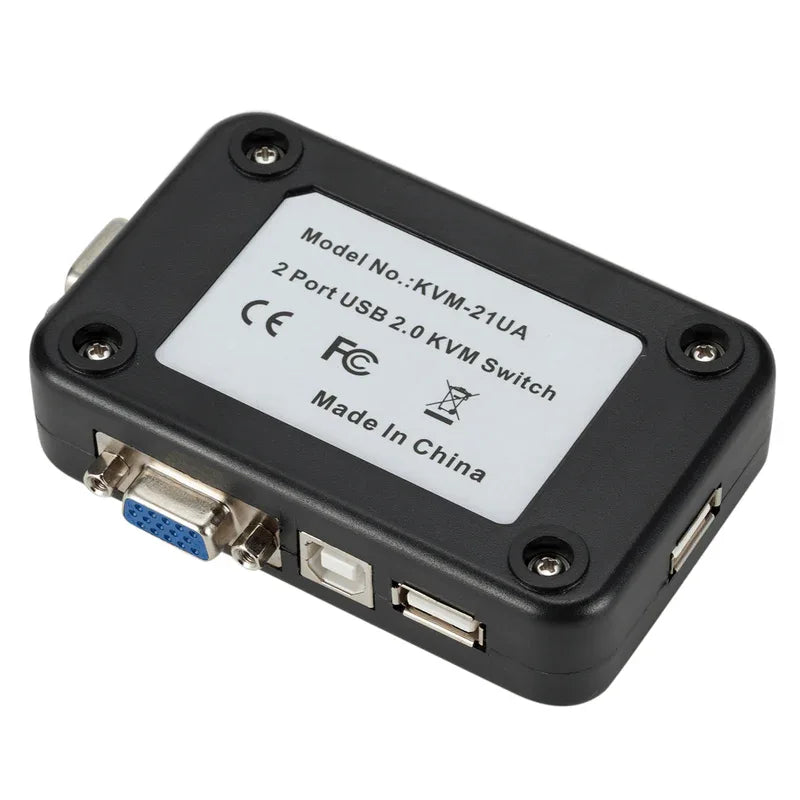 Kvm switch usb 2 ports manually monitor - Prozone