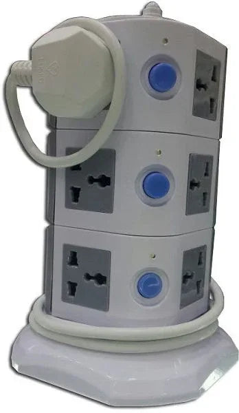 Multi switched vertical socket outlet - Prozone