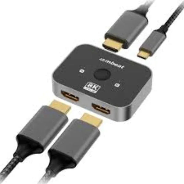 Hdmi bi-directrion dual function switch and hdmi splitter - Prozone