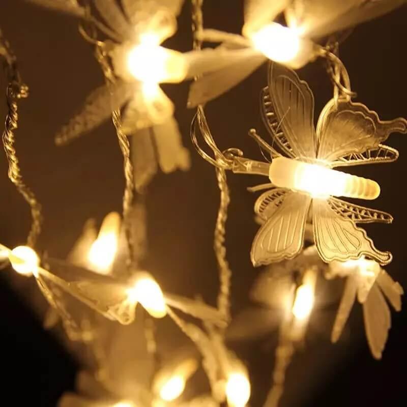 10 led butterfly fairy lights - Prozone