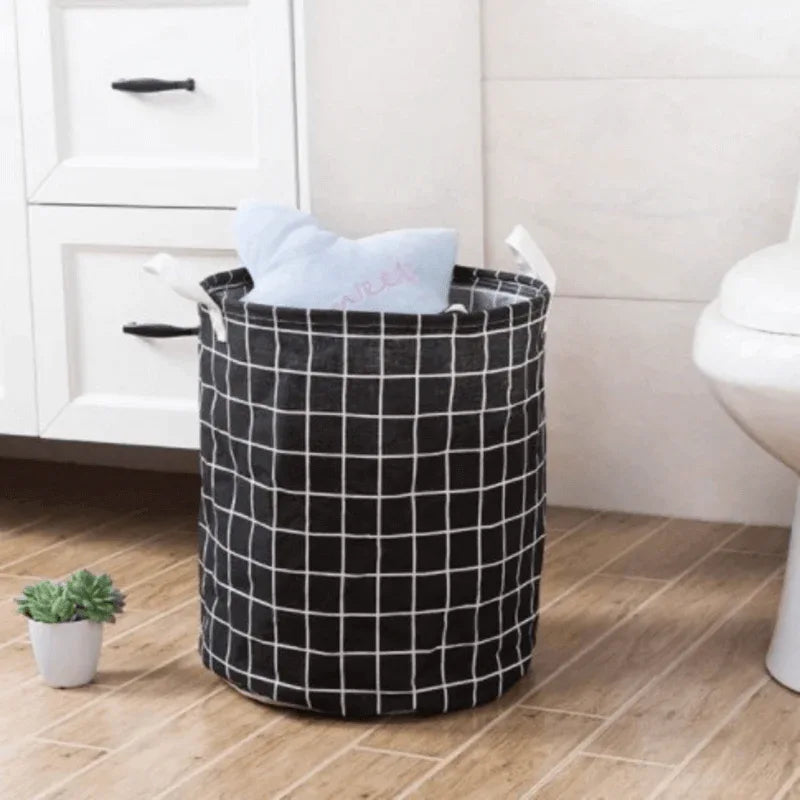 Folding cloth waterproof laundry basket - Prozone