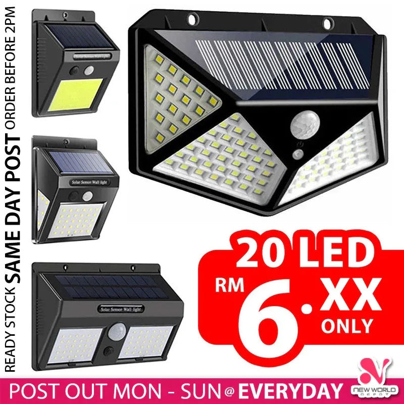 Solar wall lamp - Prozone