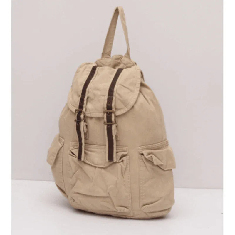 Skin color canvas backpacks for girls - Prozone