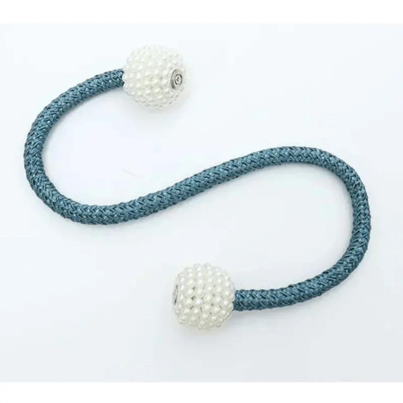 2 pcs magnetic pearl curtain buckle clip - Prozone