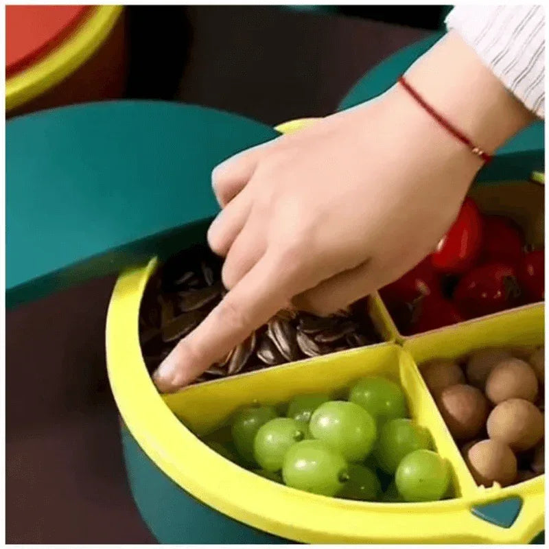 4 partition luxury dry fruit storage box - Prozone