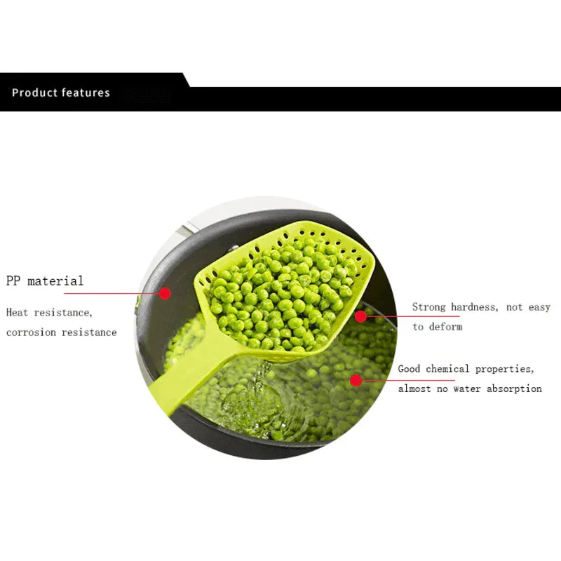 2 pcs kitchen scoop colander strainer - Prozone