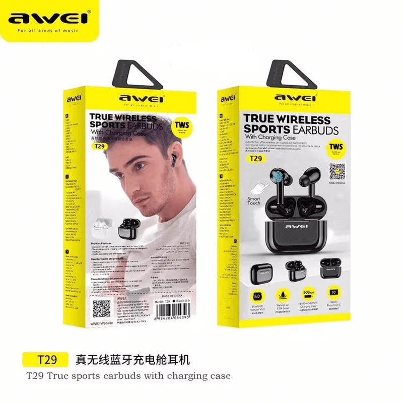 true wireless earbuds bluetooth 5.0 awei t29 - Prozone