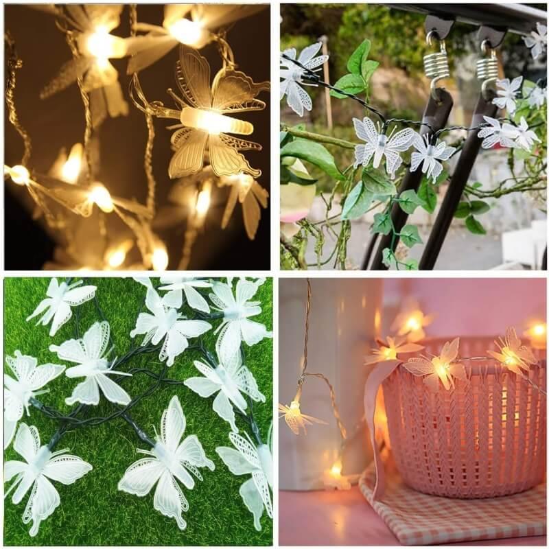 10 led butterfly fairy lights - Prozone