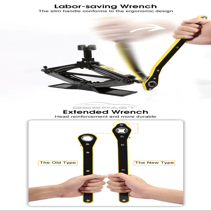 Automobile Tire Ratchet Wrench for Tire Jack - Durable and Efficient Tire Change Tool - Prozone