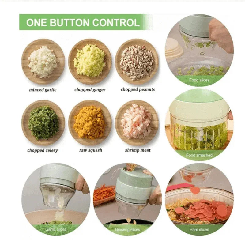 4 in 1 handheld electric food chopper - Prozone