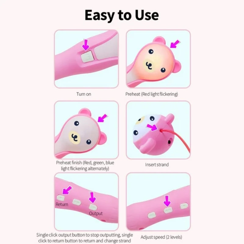 3D Printing Doodle Pen USB Rechargeable with Refills