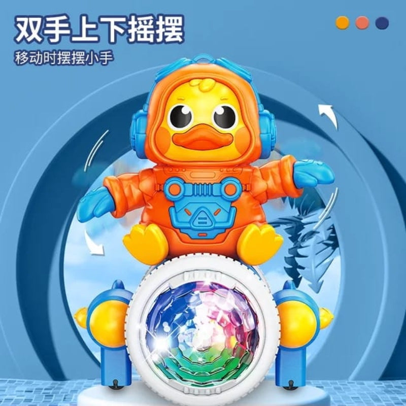BATTERY OPERATED SPACE DUCK WITH LIGHT SOUNDS - Prozone