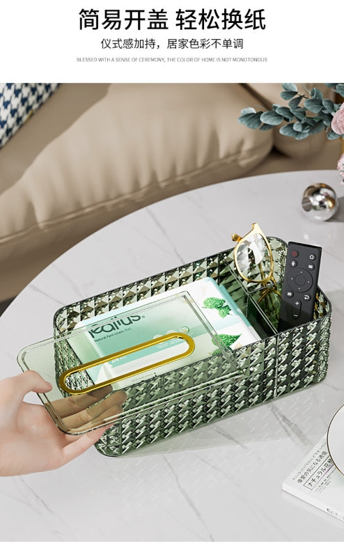 Fancy crystal tissue box - Prozone