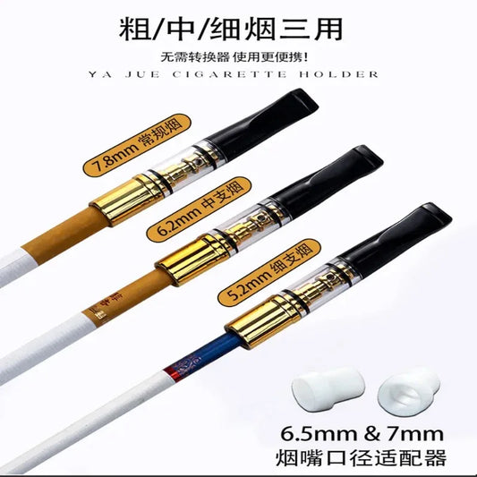 Pack of 5 - yaju holder yj169 filter tip washable double fil - Prozone