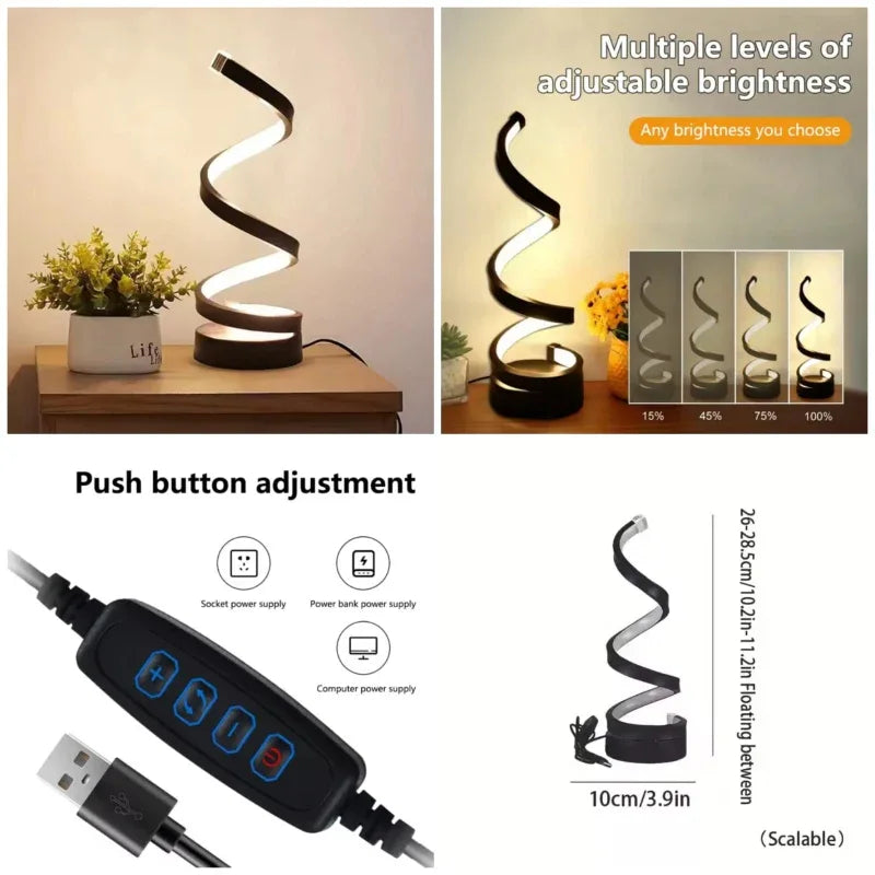 Spiral LED 3 Colours Adjustable Light - Prozone