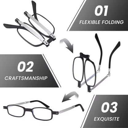 Foldable Glasses With Pouch and Mobile Ring Holder - Prozone