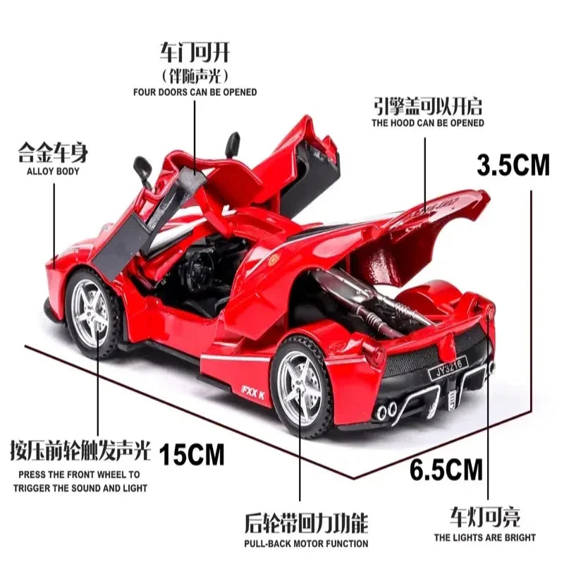 Toy Cars Model Ferrari Roadster LaFerrari - Prozone
