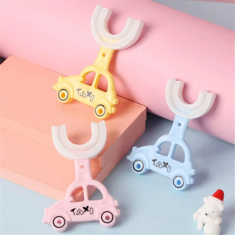 Car shape silicon toothbrush for kids - Prozone
