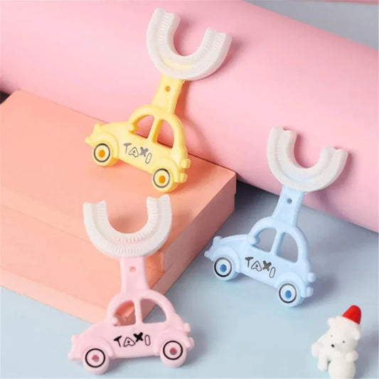 Car shape silicon toothbrush for kids - Prozone