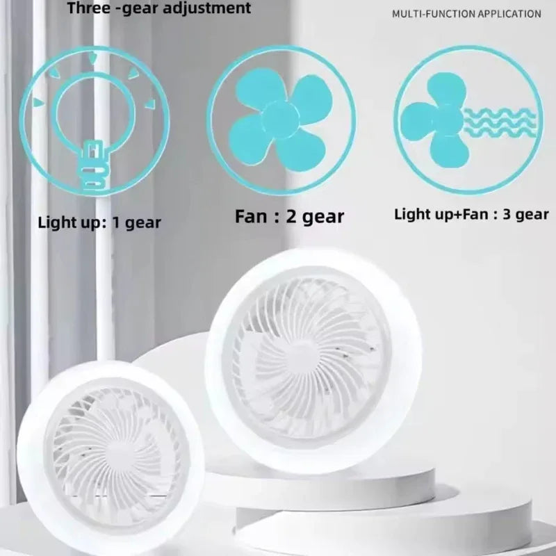 Remote Control Ceiling Fans with LED Lamp - Prozone