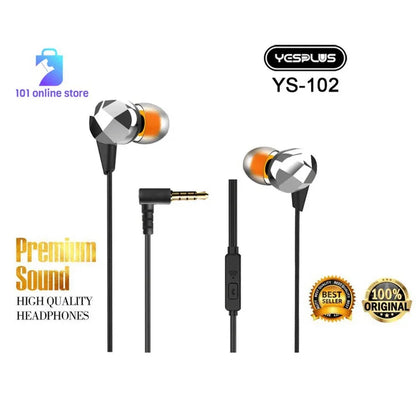 Original earphone 4d sound effect ys-102 - Prozone