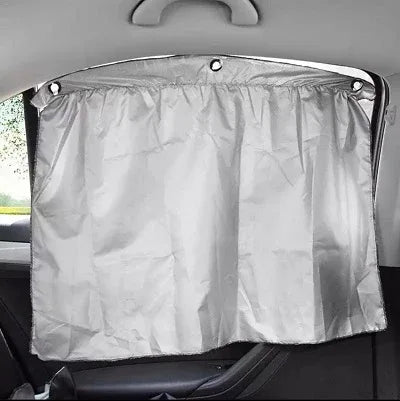 Car sunshade curtain- sucker fixing-silver coating cloth - Prozone