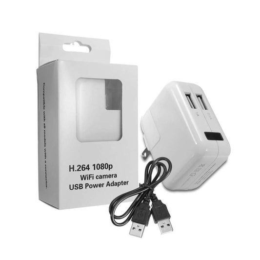Hd usb wifi spy, hidden, secrete wall travel charger camera