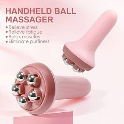 5 Bead Ball Roller Massager 360 Rotate Pressotherapy